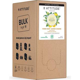 Attitude Super Leaves Lemon Håndsæbe Refil 2000 ml - 2000 ml