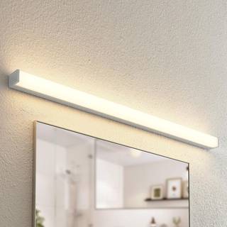 Lindby Klea LED-badeværelseslampe, 120 cm, krom, metal, IP44