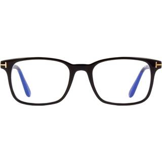 Tom Ford FT5831-B Blue-Light Block 001 53 Briller Mænd Black - Shiny Black - 53mm
