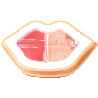 Kocostar Peach Duoduo Lip Scrub & Lip Oil in Cream