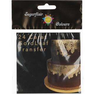 Bladguld/Gold Leaf - 1 ark, Sugarflair