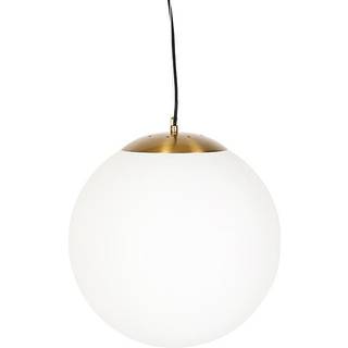 Skandinavisk pendellampe opal glas 40 cm - Ball 40
