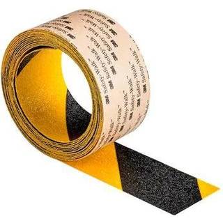 3M Safety-Walk 613 skridsikringstape, medium, sort/gul 50.8 mm x 18.3 m