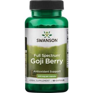 Fuldspektret Gojibær, 500 mg - 60 kapsler