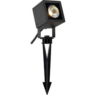 SLV Nautilus 10 spotlight med jordspyd, kantet, antracit
