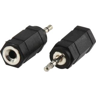 2.5mm microjack han / 3.5 mm minijack hun.