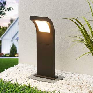 Arcchio Advik LED-vejlampe, IP65, 60 cm, antracit, metal