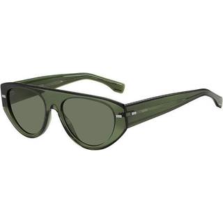 BOSS Boss 1443/S 1ED/QT 56 Solbriller Mænd Grøn - Transparent Green - 56mm