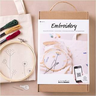 Creativ Company DIY Kit - Starter Craft Kit Embroidery (970851)