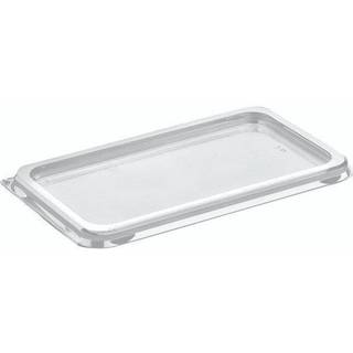 Snap-on højt låg standard bakke M 65 lid-4 18,5x10,5cm APET