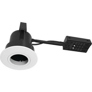 Scan Products Luna Quick2Light Indbygningsspot GU10 IP44, Mat hvid
