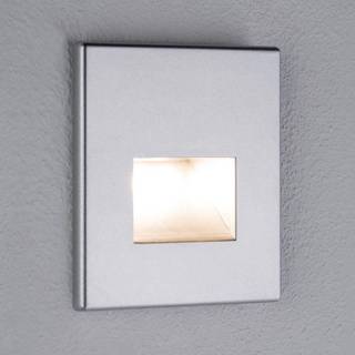Paulmann - EDGE LED-vægindbygningslampe krom mat