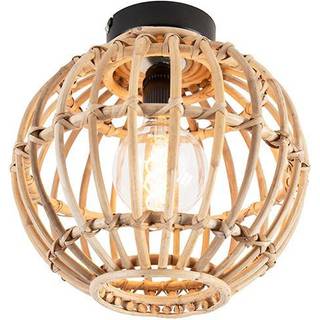 Rustik bambus loftslampe 30 cm - Canna