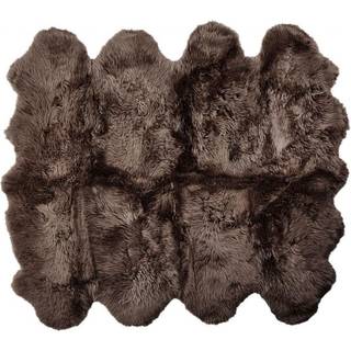 Langhåret Lammeskind 180x214 cm.