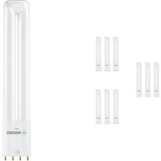 Fordelspakke 10x Ledvance Dulux-L LED 8W - 830 Varm Hvid | Erstatter 18W