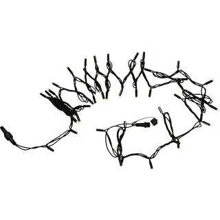DGA Lyskæde forlænger 40led Sort 312cm -230v - 18271189 ✓ På lager - klar til levering og afhentning