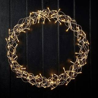 DA'CORE Krans 50 cm m/140 LED