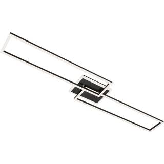 LED-loftlampe Frame CCT fjernbetjening sort