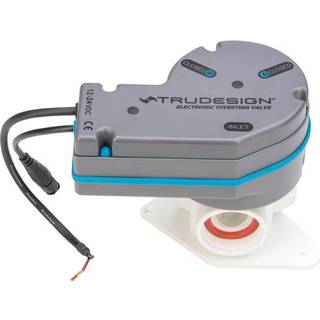 Elektrisk Y-ventil TruDesign Electronic Diverter Valve, 12 V / 24 V, 1 1/2" G (BSP) til 2 x 1 1/2" G (BSP) + panel