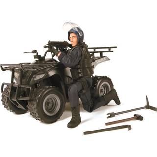 S.W.A.T. Politi ATV + Action Figur 30,5cm