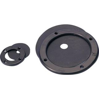 Kabelgennemføring Roca, PVC, Max tilslutning Ø118 mm, sort