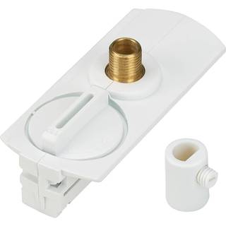 PENDELADAPTER 1F HVID