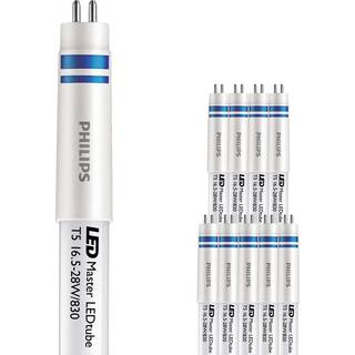 Fordelspakke 10x Philips LED Lysrør T5 MASTER (HF) High Efficiency 16.5W 2300lm - 830 varm hvid | 115cm - erstatter 28W