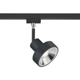 Skinnespot DUOline 780701, Ø 11cm, sort, 2-faset, GU10
