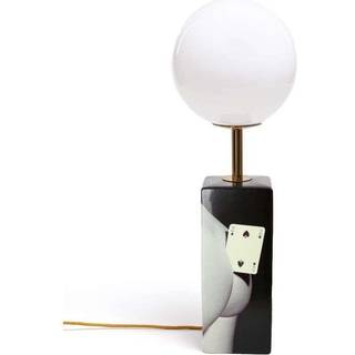 Toiletpaper LED-bordlampe med kortmotiv