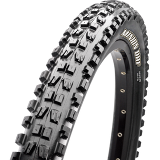 Maxxis - Minion DHF TUBELESS KLARE BICYCEL D?k | 27,5 x 2,6 | Dual Exo Wide Trail | Sort