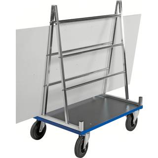Kongamek Elektrogalvaniseret/Blå Pladevogn
