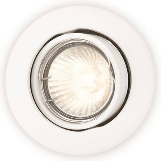 Philips Enif Recessed - 1x50w 230v Hvid ✓ På lager - klar til levering og afhentning