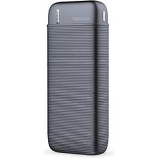 Forever TB-100M 10.000 mAh Powerbank, Sort