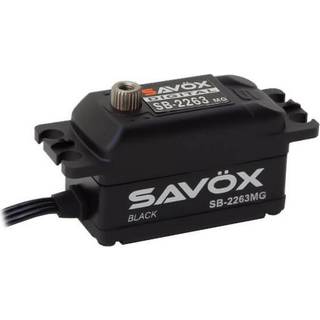 Savöx SB-2263MG BLACK EDIT - SB-2263MG Servo 10Kg 0,076s Brushless Black Edition Low