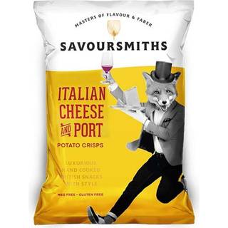 Christiansen Snacks Savoursmiths chips Italian cheese & wine