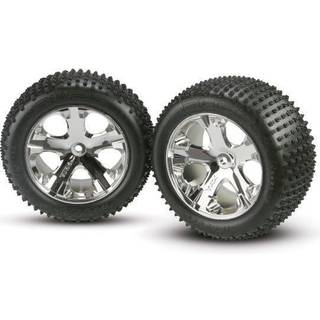 Traxxas 3770 Tires & Wheels Alias/All-Star Chrome 2,8" (2)