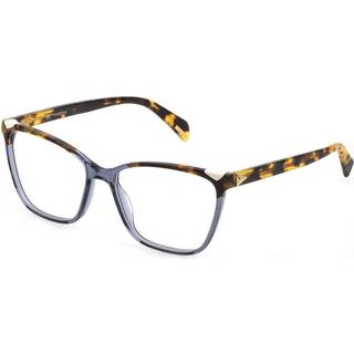 Police VPLD89L 0U11 54 Briller Kvinder Blue - Blue Clear - 54mm