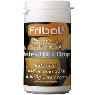 Fribol hoste/hals drops m. citrus - 60 gr