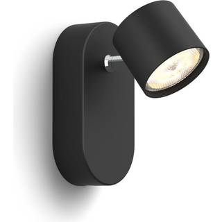 Philips myLiving Væglampe - Star - 1-spot - Sort