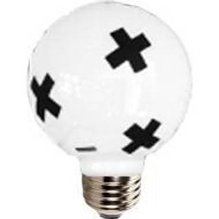 Seletti - Bulb Lamp LED G80 E27 230V 4W Warm White Cut & Paste - Lyskilder - Annebet Philips - Hvid