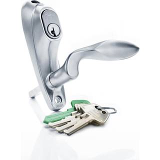 Assa Abloy Ruko terrassedørgreb 7812 RD1660 D12, Mat kr, H