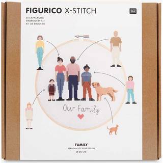 Figurico Stickpackung Family 20cm
