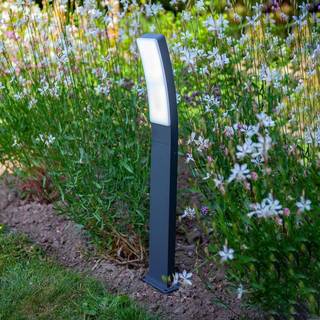 LUTEC KIRA udendørs LED bedlampe, 19W, H74 cm, IP54, mørk grå