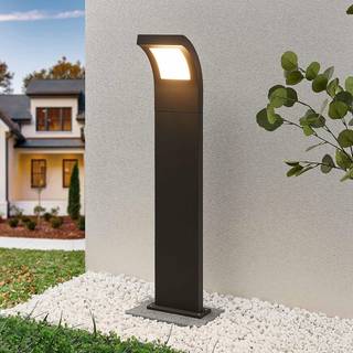 Arcchio Advik LED-vejlampe, 100 cm, antracit, metal, IP65
