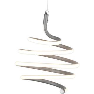 Swirl LED-hængelampe, spiralform
