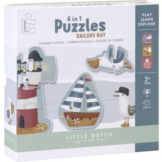 Little Dutch, Puslespil - Karton, Sailors Bay, Multifarvet