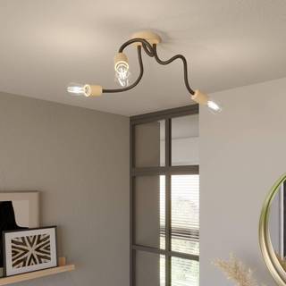 Loftlampe Tunga, fleksibel, 3 fatninger