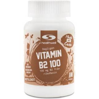 Vitamin B2 100, 90 kapsler