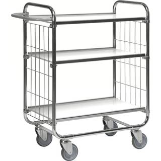 Kongamek 75 x 42,5 Elektrogalvaniseret Hyldevogn ESD 8000-serien