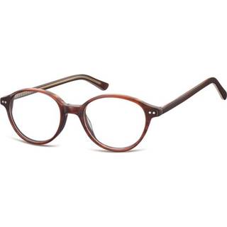 SmartBuy Collection Petal CP147E 49 Briller Kvinder Brun - Striped Brown - 49mm